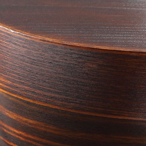 無印良品 木製 漆塗り弁当箱 約幅18×奥行12.5×高さ5.5cm 良品