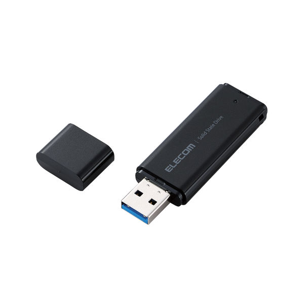 エレコム SSD 外付け 500GB USB3.2(Gen2) 読込速度500MB 秒 アルミ筐体