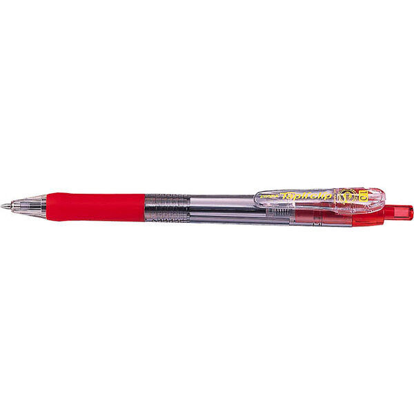 ゼブラ 油性ボールペン タプリクリップ 1.0mm 赤 BNB5-R 1本 無料