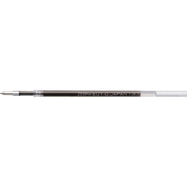 ゼブラ ボールペン 替芯 EQ-1.0mm芯 黒 ブラック REQ10-BK 1セット(10本) - アスクル