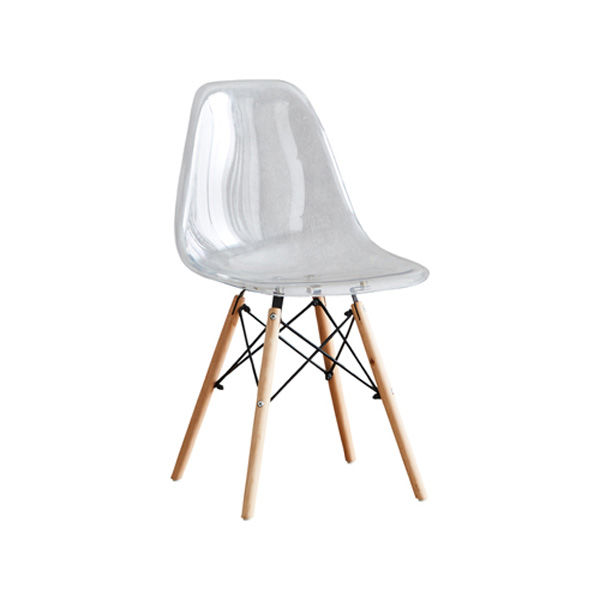 【軒先渡し】後藤家具物産 クリアシェルチェア クリア CC-CLR-4 1セット(4脚入)（直送品） 後藤家具物産 クリア 4脚入