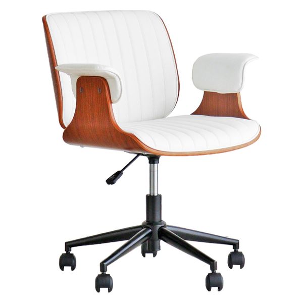 軒先渡し】東馬 グラード オフィスチェア ホワイト 54675560 1台