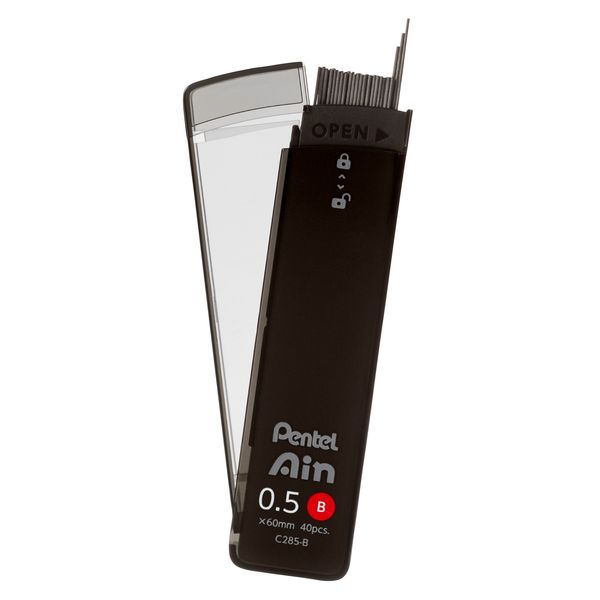 ぺんてる アイン シャープペンシル替芯 0.5mm B C285-B 1箱(400 ぺんてる アイン シャープペンシル替芯 0.5mm B C285-B 1箱(400