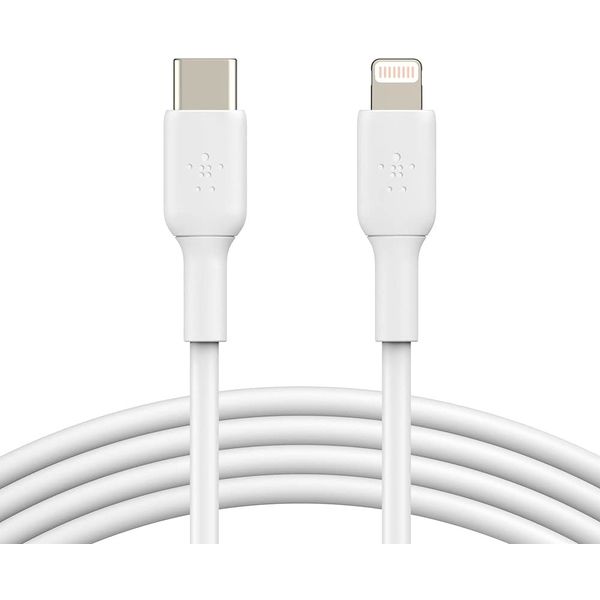 美顔器 ホワイト USBケーブル付き ライトニングケーブル 1m USB（C）[オス]-Lightning[オス] USB