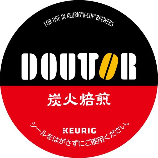 キューリグ専用カプセル】K-Cup ドトールコーヒー 炭火焙煎 1箱