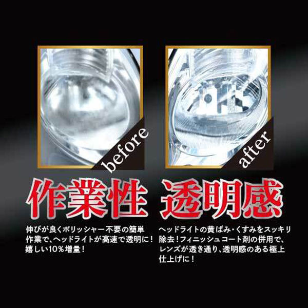FAREAST ヘッドライトクリーナー 【新透明高速】黄ばみ・くすみ FAREAST ヘッドライトクリーナー 【新透明高速】黄ばみ・くすみ
