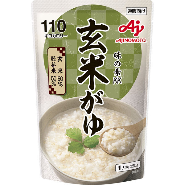 味の素KK 玄米がゆ 250g 9袋 味の素 レトルト お粥 - アスクル