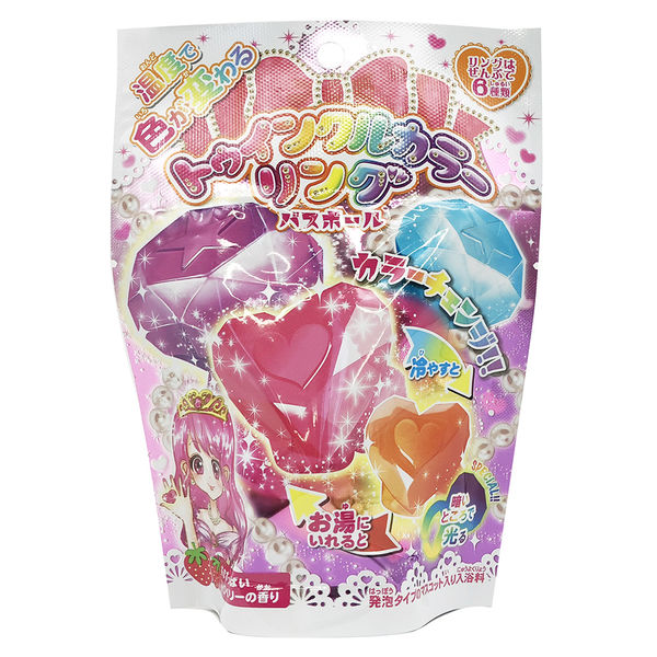 トゥインクルカラー リング バスボール 1セット（3個入） ペッツ