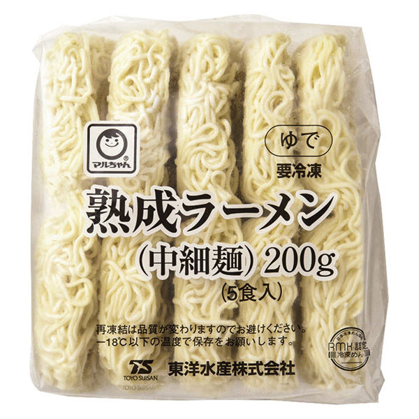 東洋水産 ケ)業務用 熟成ラーメン(中細麺) 1ケース 200G×5×4 東洋水産 ケ)業務用 熟成ラーメン(中細麺) 1ケース 200G×5×4