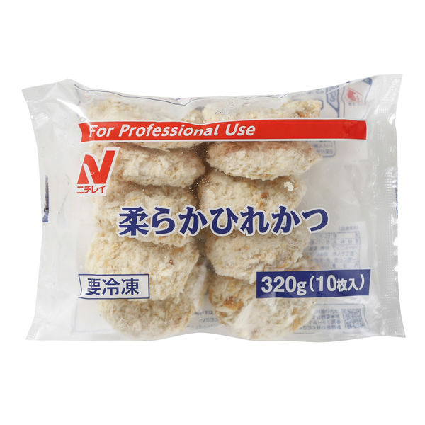 ニチレイ ケ)業務用 柔らかひれかつ 3941800 1ケース 320G(10マイ)×8