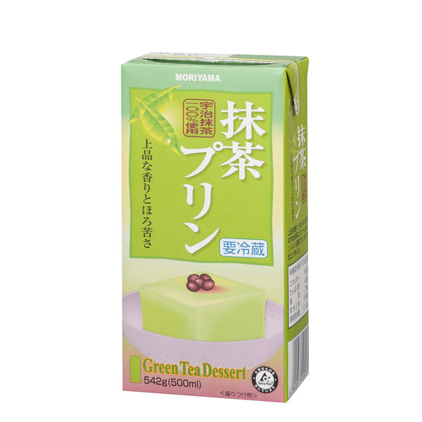 守山乳業 ケ)業務用 抹茶プリン 1ケース(12個) 冷蔵（直送品