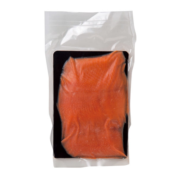 ＫＵＺＥ 業務用　スモークシルバーサーモンスライス　1ケース　500G×20（直送品） 久世 チリ