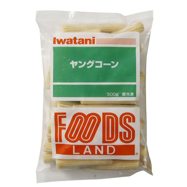 イワタニフーズ 業務用 ヤングコーン 1ケース 500G×20 冷凍（直送品