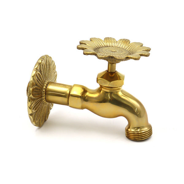 ジャービス商事 アニマル蛇口ヒマワリ 真鍮色 2057934 1口（直送品