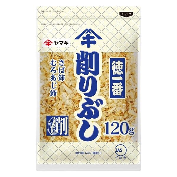 ヤマキ 徳一番 削りぶし 120g 1セット（2個） - アスクル