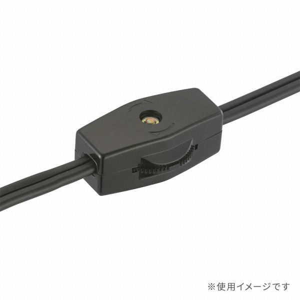 オーム電機 ロータリースイッチ 平行線専用 黒 09-1841 1個