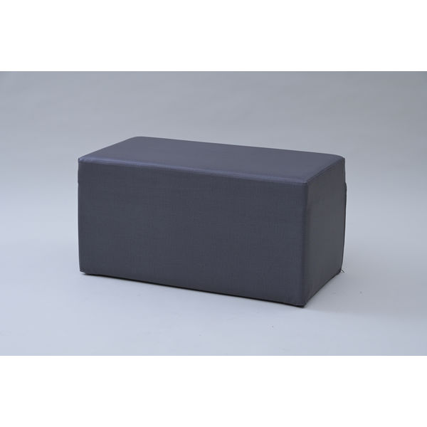 グレー キューブ型スツール ファスナー付き グレー キューブ型スツール ファスナー付き キューブ スツール