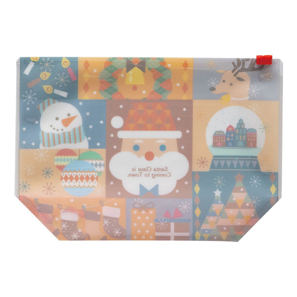 ヤマニパッケージ スライダーポーチ クラシッククリスマス 20-2481 1箱