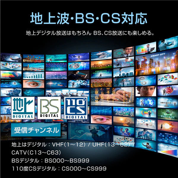 WIS 32インチ3波HD液晶テレビ AS-32WR 1個（直送品） - アスクル