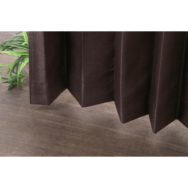 フォレストリンク 完全遮光カーテン 1000×1350mm ダークブラウン 1