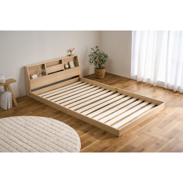 FBF-Sウォールナット [フロアベッド (シングル)] メーカー直送 【公式