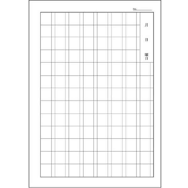 文運堂 学習帳 漢字練習 100字 K-90-2 10冊（直送品） - アスクル