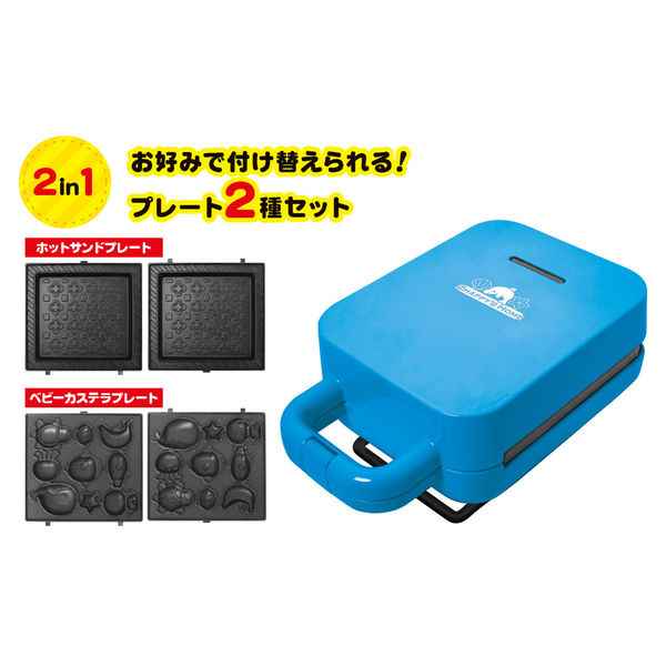 ピーナッツ・クラブ ホットサンドメーカー水族セット S01HS