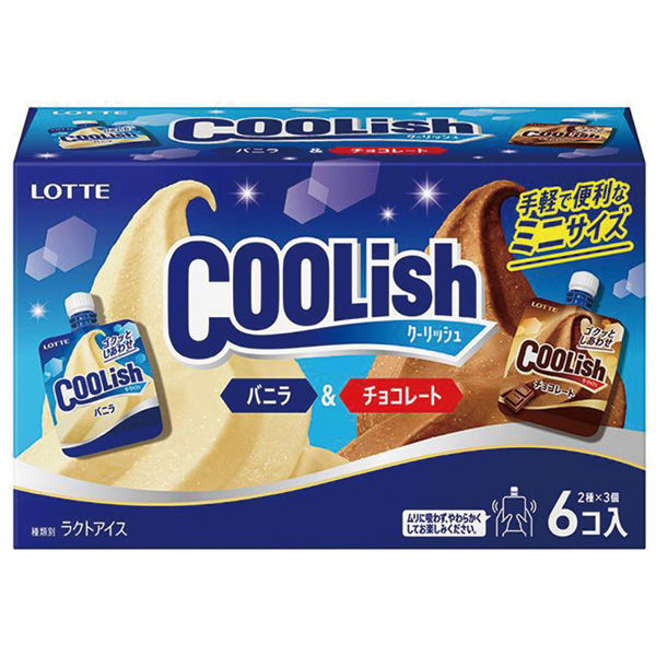 ロッテ チョコレート コースター 非売品 新品未使用 メラミン ロッテ [アイス] クーリッシュ マルチ バニラ＆チョコレート