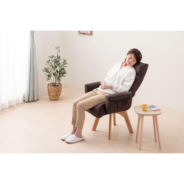 アイリスオーヤマ チェア 一人掛け リクライニングチェア 椅子