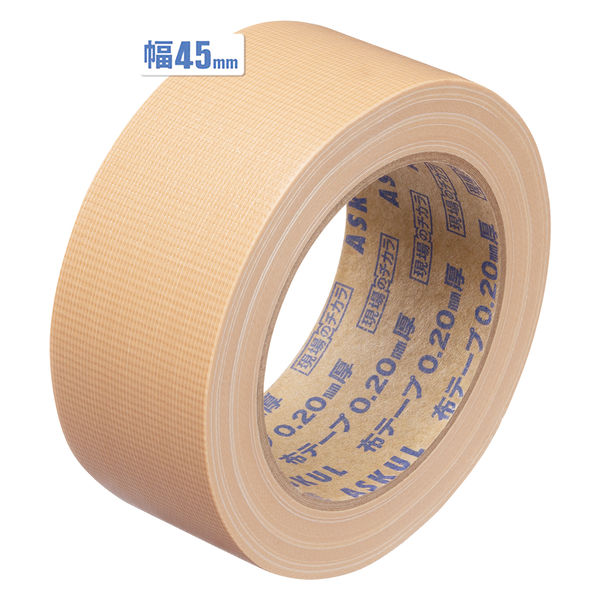 ガムテープ】 現場のチカラ 布テープ 0.20mm厚 幅45mm×長さ25m
