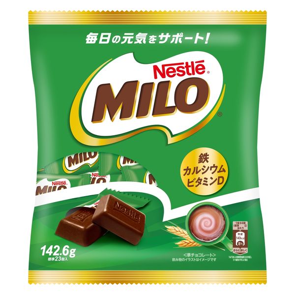 ネスレ ミロ チョコレート ビッグバッグ 142.6g 3袋 - 菓子