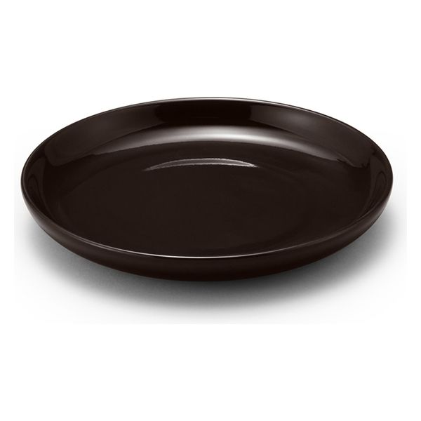 無印良品 日常の器 プレート 小 ダークブラウン 約直径14cm 1