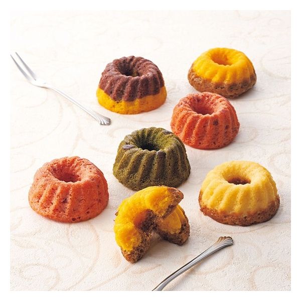 アデリー 【5個セット】果実のミニョンドクグロフ 抹茶in小豆 マッチャ