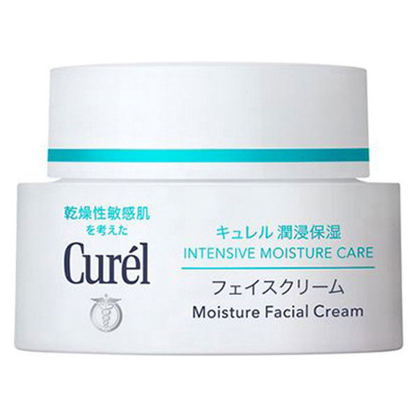 Curel（キュレル） 潤浸保湿フェイスクリーム 40g 花王 敏感肌 - アスクル