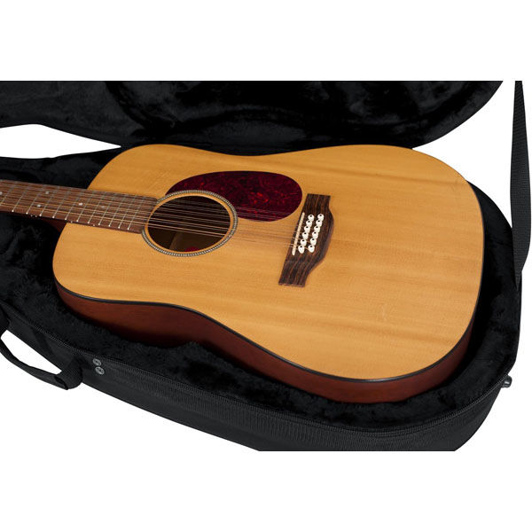 GATOR 12弦ドレッドノートギター用硬質EPSポリフォーム軽量ケース GL-DREAD-12