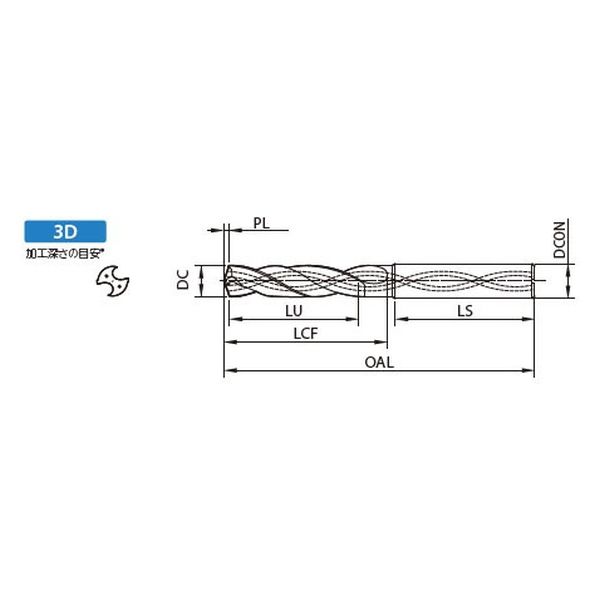 京セラ（株） ソリッドドリル Ｇ KDA0840X03S100C 1個（直送品