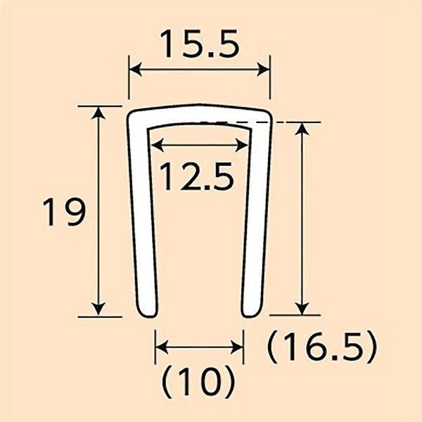三線　木目　塗りなし　kk16様売約済み 光モール 深口カブセ 木目 15.5×19×10×1000mm NO.1620 1セット(8