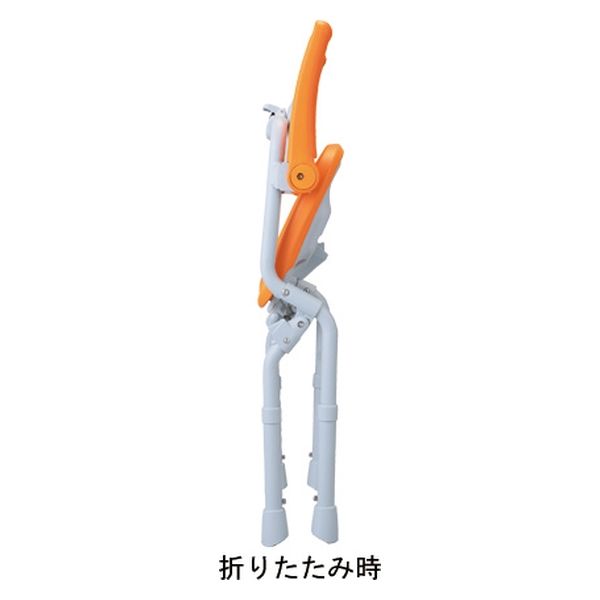 パナソニック シャワーチェア AirワイドSPワンタッチ オレンジ