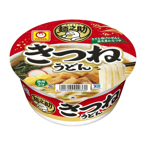 東洋水産 マルちゃん 麺之助 きつねうどん 1セット（12個） - アスクル