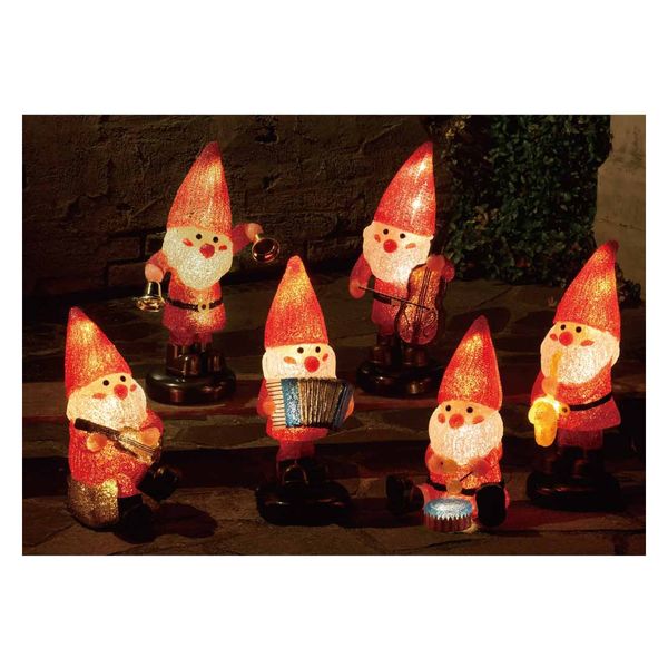 ストア・エキスプレス LEDモチーフ サンタの森 アコーディオン【屋外