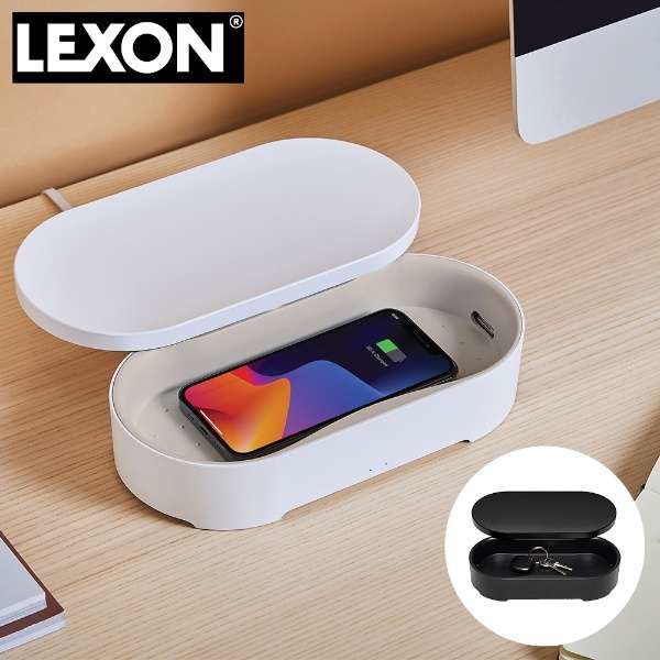 ワイヤレス充電器 強力殺菌機能搭載 OBLIO BOX 除菌充電器 LH69W ワイヤレス充電器 強力殺菌機能搭載 OBLIO BOX 除菌充電器 LH69W