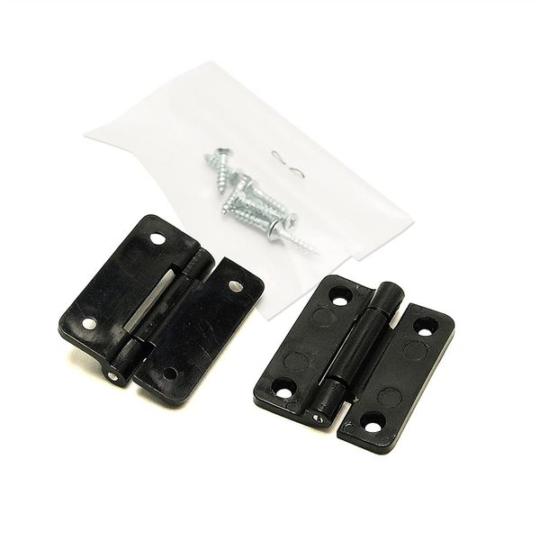 レビュー高評価商品 和気産業 PCストップ丁番 30mm 黒 ifー098 1セット(16個:2個×8 ロボット