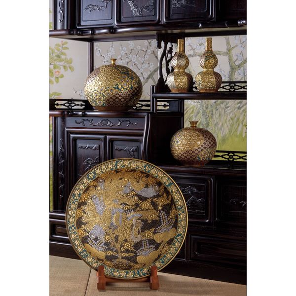 アンティーク・古美術花器・香炉・オブジェ・鉄器