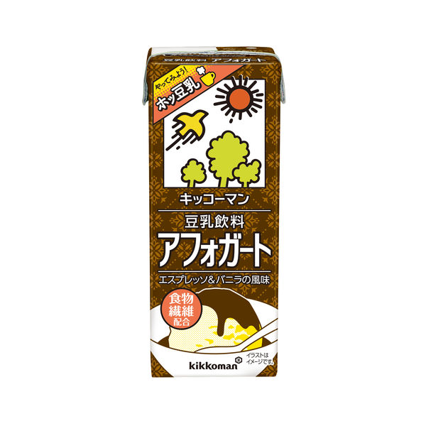 キッコーマンソイフーズ 豆乳飲料 アフォガート 200ml 1セット