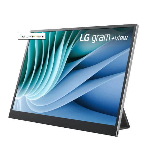 【安いNEW】LG Gram+View 16インチ モバイルモニター 16MQ70 ディスプレイ・モニター本体