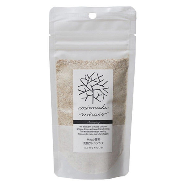 米ぬか酵素洗顔クレンジング 詰替用 1セット（70g×2個） オーガニック