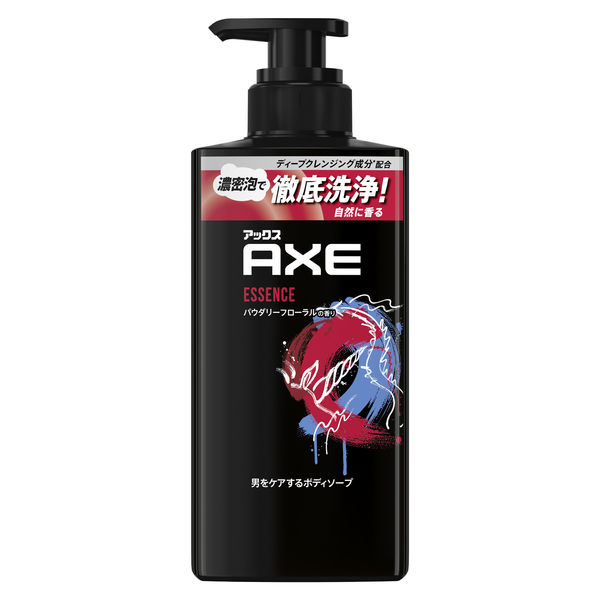 AXE（アックス） フレグランス ボディソープ エッセンス 男性用 ポンプ 370g ユニリーバ 【液体タイプ】 - アスクル