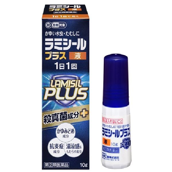 ラミシールプラス液 10g Haleonジャパン 水虫 たむし 1日1回 液