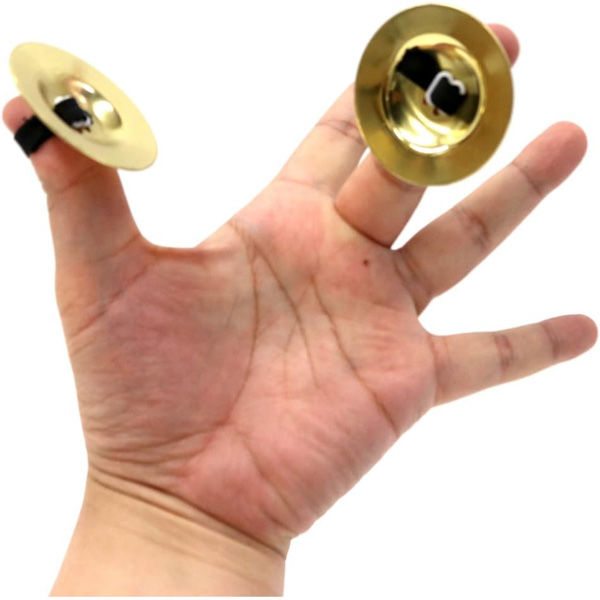 KC キョーリツ フィンガーシンバル Brass Finger Cymbals OP-FSB01 (2