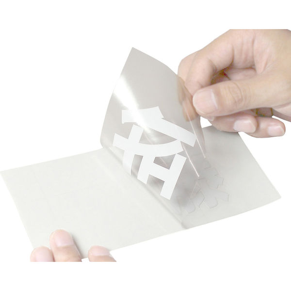 ハイロジック ステンレス表札 60×200mm 「鈴木」 明朝体 文字色